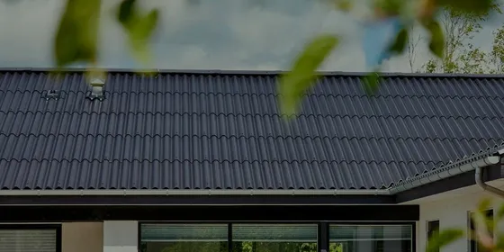 Moderne fibercement-bølgeplader